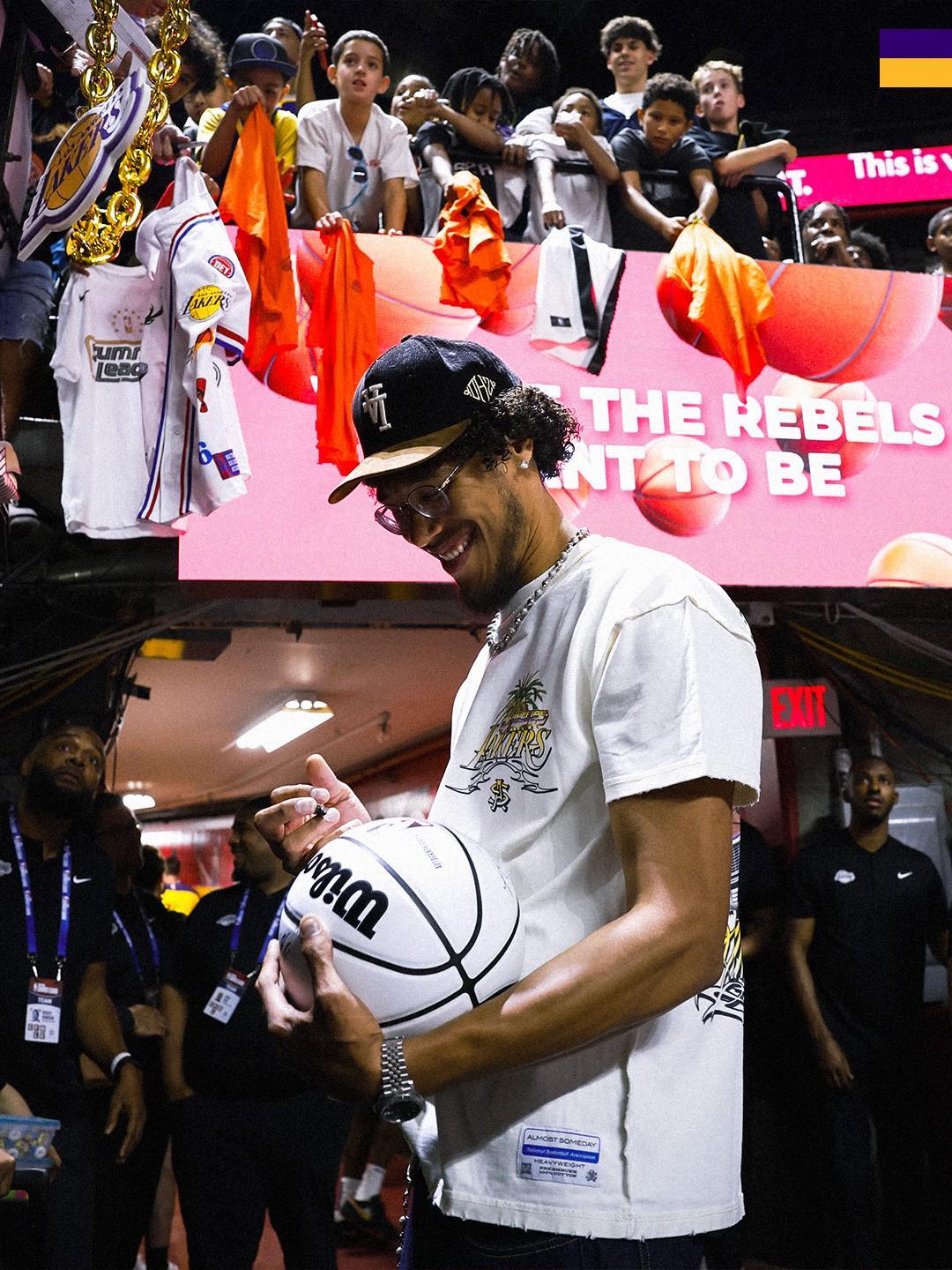 星空体育下载-多名湖人球员现场观战夏联，里夫斯身着印有“中国”的卫衣